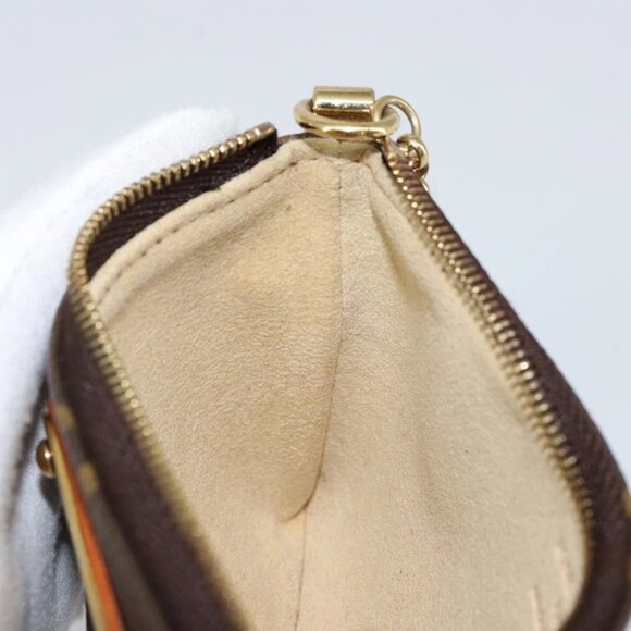 LOUIS VUITTON Monogram Pochette Mira PM Accessory Pouch M60095 LV Auth 143910V - Picture 13 of 16